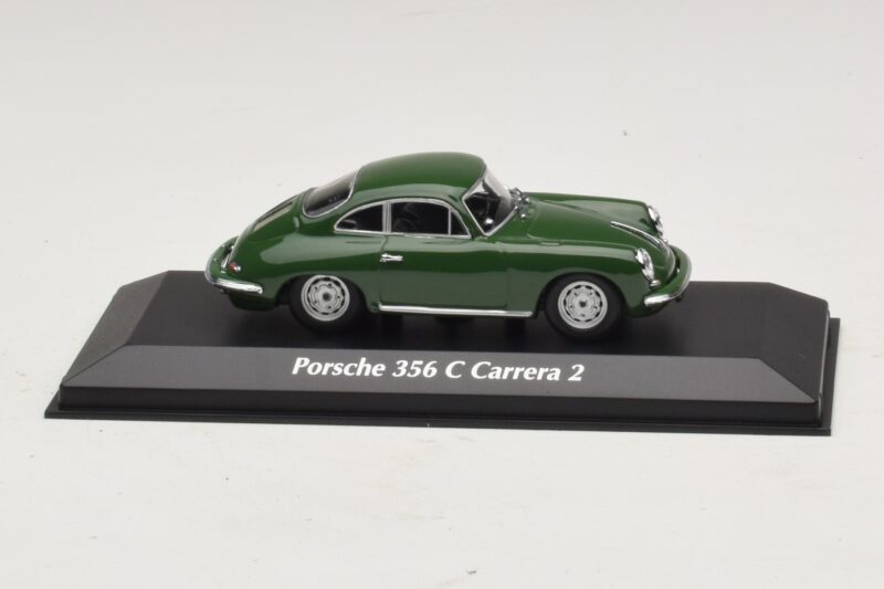 Porsche 356C Carrera 2 Ciemnozielony Maxichamps 1:43 940062360 Metal