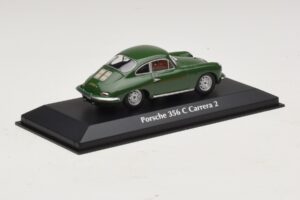 Porsche 356C Carrera 2 Ciemnozielony Maxichamps 1:43 940062360 Metal — zdjęcie 2 z 5