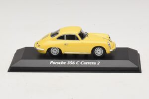 Porsche 356C Carrera 2 Żółty Maxichamps 1:43 940062361 Metal