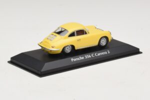 Porsche 356C Carrera 2 Żółty Maxichamps 1:43 940062361 Metal — zdjęcie 2 z 5