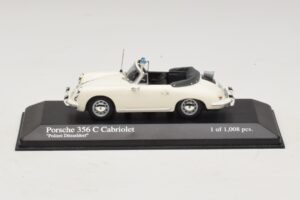 Porsche 356C Kabriolet Polizei Dusseldorf Minichamps 1:43 430062391 Metal