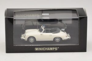Porsche 356C Kabriolet Polizei Dusseldorf Minichamps 1:43 430062391 Metal — zdjęcie 5 z 5