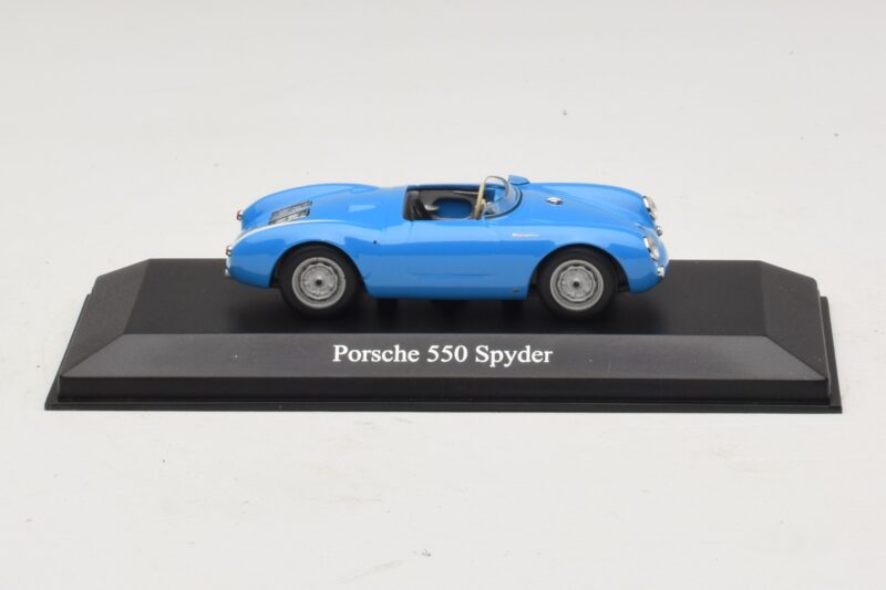 Porsche 550 Spyder Niebieski Maxichamps 1:43 940066031 Metal