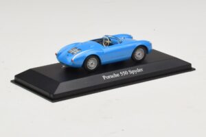 Porsche 550 Spyder Niebieski Maxichamps 1:43 940066031 Metal — zdjęcie 2 z 5