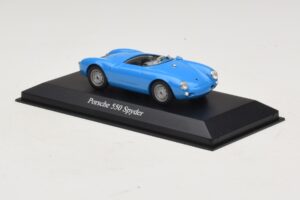 Porsche 550 Spyder Niebieski Maxichamps 1:43 940066031 Metal — zdjęcie 3 z 5