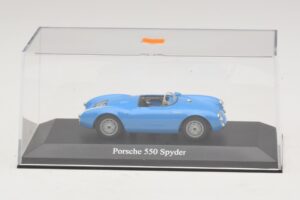 Porsche 550 Spyder Niebieski Maxichamps 1:43 940066031 Metal — zdjęcie 4 z 5