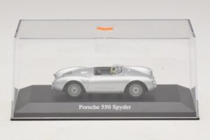Porsche 550 Spyder Srebrny Maxichamps 1:43 940066030 Metal — zdjęcie 4 z 5
