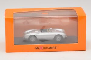 Porsche 550 Spyder Srebrny Maxichamps 1:43 940066030 Metal — zdjęcie 5 z 5