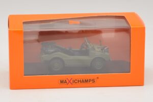 Porsche 597 Jagdwagen Oliwkowy Maxichamps 1:43 940065300 Metal — zdjęcie 5 z 5