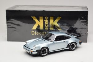 Porsche 911 930 Turbo 3.3 Srebrny KK-Scale 1:18 KKDC181444 Metal — zdjęcie 6 z 6