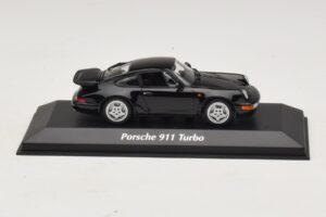 Porsche 911 964 Turbo Czarny Maxichamps 1:43 940069101 Metal