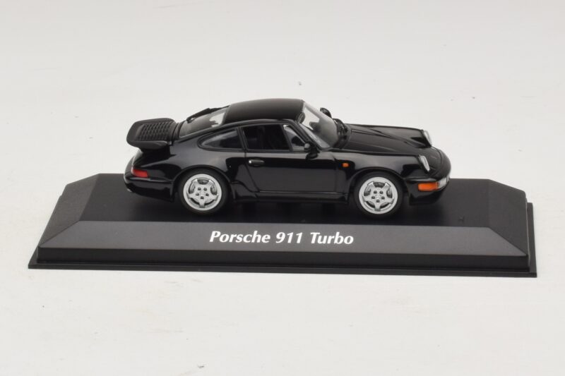 Porsche 911 964 Turbo Czarny Maxichamps 1:43 940069101 Metal