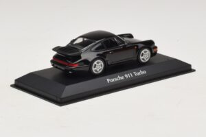 Porsche 911 964 Turbo Czarny Maxichamps 1:43 940069101 Metal — zdjęcie 2 z 5