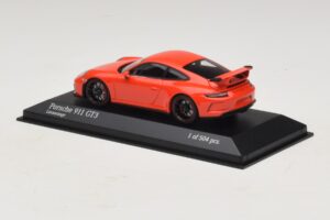 Porsche 911 991.1 GT3 Pomarańczowy Minichamps 1:43 410066024 Metal — zdjęcie 3 z 5