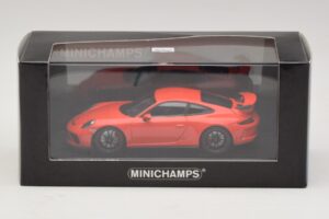 Porsche 911 991.1 GT3 Pomarańczowy Minichamps 1:43 410066024 Metal — zdjęcie 5 z 5
