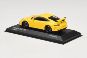 Porsche 911 991.1 GT3 Żółty Minichamps 1:43 410066020 Metal — zdjęcie 3 z 5