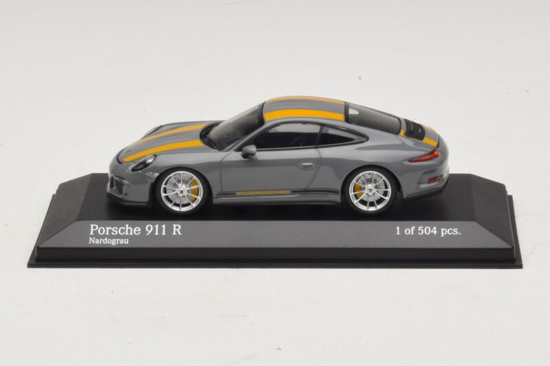 Porsche 911 991.1 R Szary Minichamps 1:43 410066232 Metal