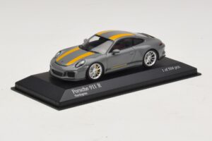 Porsche 911 991.1 R Szary Minichamps 1:43 410066232 Metal — zdjęcie 2 z 5