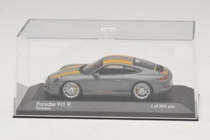 Porsche 911 991.1 R Szary Minichamps 1:43 410066232 Metal — zdjęcie 4 z 5