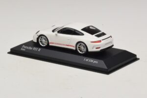 Porsche 911 991.1 R Biały Minichamps 1:43 410066221 Metal — zdjęcie 3 z 5