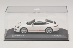 Porsche 911 991.1 R Biały Minichamps 1:43 410066221 Metal — zdjęcie 4 z 5