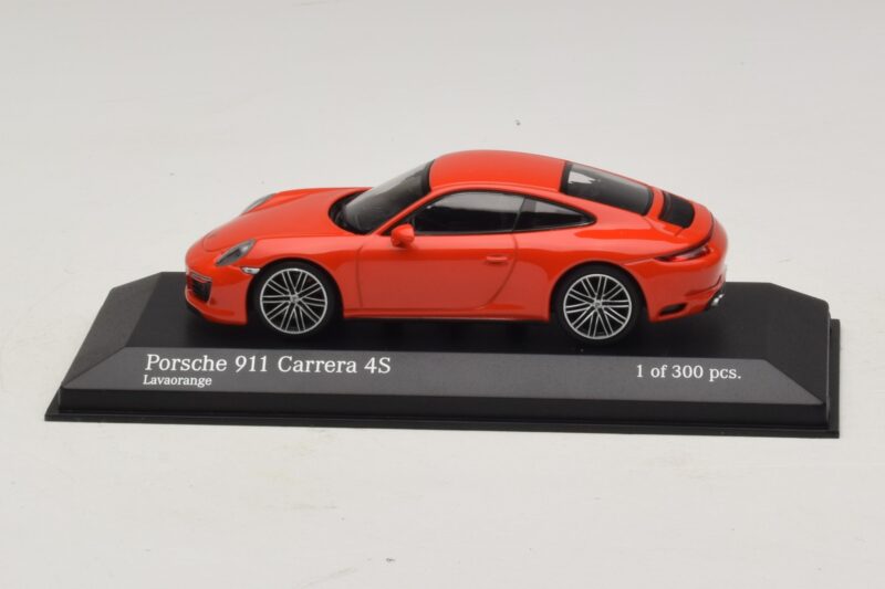 Porsche 911 991.2 Carrera 4S Pomarańczowy Minichamps 1:43 Porsche 911 991.2 Carrera 4S Pomarańczowy Minichamps 1:43 410067241 Metal