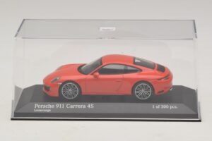 Porsche 911 991.2 Carrera 4S Pomarańczowy Minichamps 1:43 410067241 Metal — zdjęcie 4 z 5