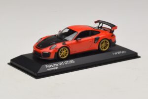 Porsche 911 991.2 GT2 RS Pomarańczowy Minichamps 1:43 410067229 Metal — zdjęcie 2 z 5