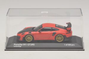Porsche 911 991.2 GT2 RS Pomarańczowy Minichamps 1:43 410067229 Metal — zdjęcie 4 z 5