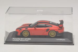 Porsche 911 991.2 GT2 RS Weissach Package Pomarańczowy Minichamps 1:43 410067224 Metal — zdjęcie 4 z 5