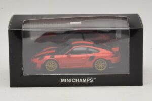 Porsche 911 991.2 GT2 RS Weissach Package Pomarańczowy Minichamps 1:43 410067224 Metal — zdjęcie 5 z 5