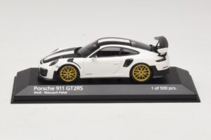 Porsche 911 991.2 GT2 RS Weissach Package Biały Minichamps 1:43 410067222 Metal