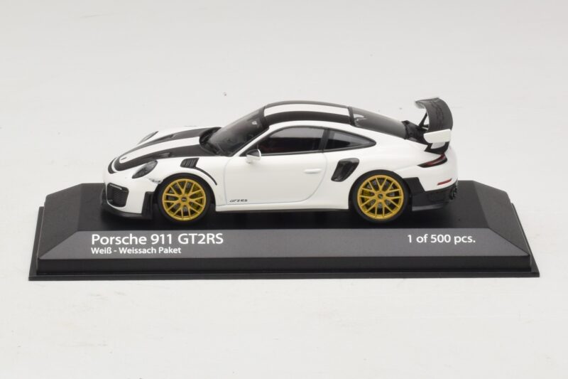 Porsche 911 991.2 GT2 RS Weissach Package Biały Minichamps 1:43 410067222 Metal