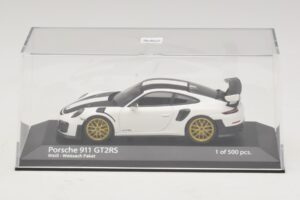 Porsche 911 991.2 GT2 RS Weissach Package Biały Minichamps 1:43 410067222 Metal — zdjęcie 4 z 5