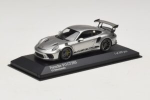 Porsche 911 991.2 GT3 RS Srebrny Minichamps 1:43 410067020 Metal — zdjęcie 2 z 5