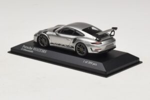 Porsche 911 991.2 GT3 RS Srebrny Minichamps 1:43 410067020 Metal — zdjęcie 3 z 5