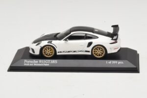 Porsche 911 991.2 GT3 RS Biały Z Weissach Package Minichamps 1:43 410067022 Metal