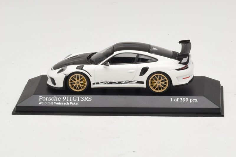Porsche 911 991.2 GT3 RS Biały Z Weissach Package Minichamps 1:43 410067022 Metal