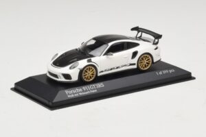 Porsche 911 991.2 GT3 RS Biały Z Weissach Package Minichamps 1:43 410067022 Metal — zdjęcie 2 z 5