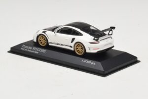 Porsche 911 991.2 GT3 RS Biały Z Weissach Package Minichamps 1:43 410067022 Metal — zdjęcie 3 z 5