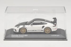 Porsche 911 991.2 GT3 RS Biały Z Weissach Package Minichamps 1:43 410067022 Metal — zdjęcie 4 z 5