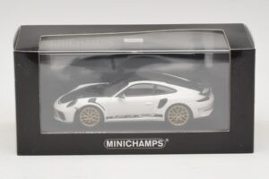 Porsche 911 991.2 GT3 RS Biały Z Weissach Package Minichamps 1:43 410067022 Metal — zdjęcie 5 z 5