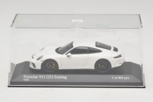 Porsche 911 991.2 GT3 Touring Biały Minichamps 1:43 410067420 Metal — zdjęcie 4 z 5