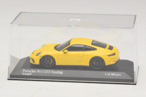 Porsche 911 991.2 GT3 Touring Żółty Minichamps 1:43 410067421 Metal — zdjęcie 4 z 5