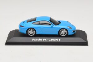 Porsche 911 991 Carrera S Niebieski Maxichamps 1:43 940060220 Metal