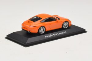 Porsche 911 991 Carrera S Pomarańczowy Maxichamps 1:43 940060221 Metal — zdjęcie 2 z 5
