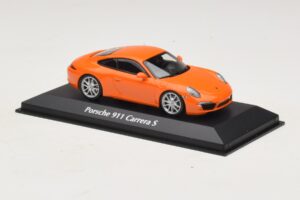 Porsche 911 991 Carrera S Pomarańczowy Maxichamps 1:43 940060221 Metal — zdjęcie 3 z 5