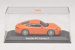Porsche 911 991 Carrera S Pomarańczowy Maxichamps 1:43 940060221 Metal — zdjęcie 4 z 5