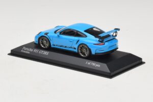 Porsche 911 991 GT3 RS Niebieski Minichamps 1:43 410063222 Metal — zdjęcie 3 z 5