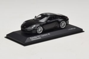 Porsche 911 992 Carrera 4S Czarny Metalik Minichamps 1:43 410069320 Metal — zdjęcie 2 z 5